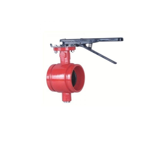1inch GROOVED DUCTILE IRON FIRE PROTECTION BUTTERFLY VALVE