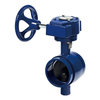Tontr 8 in 2.5 MPa Turbine Grooved pipe Butterfly Valve