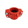 Grooved fitting 40MPa UHV high Pressure Steel Pipe Coupling 