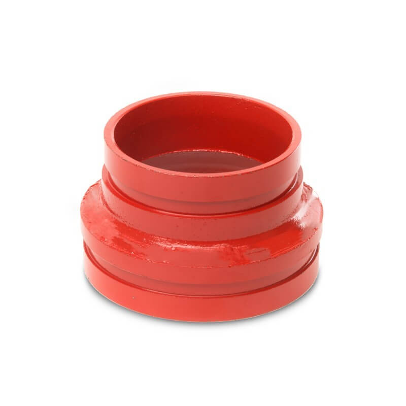 Hot Seal Ductile Iron Grooved Pipe Fitting Casting/Forging Fastener Reducer