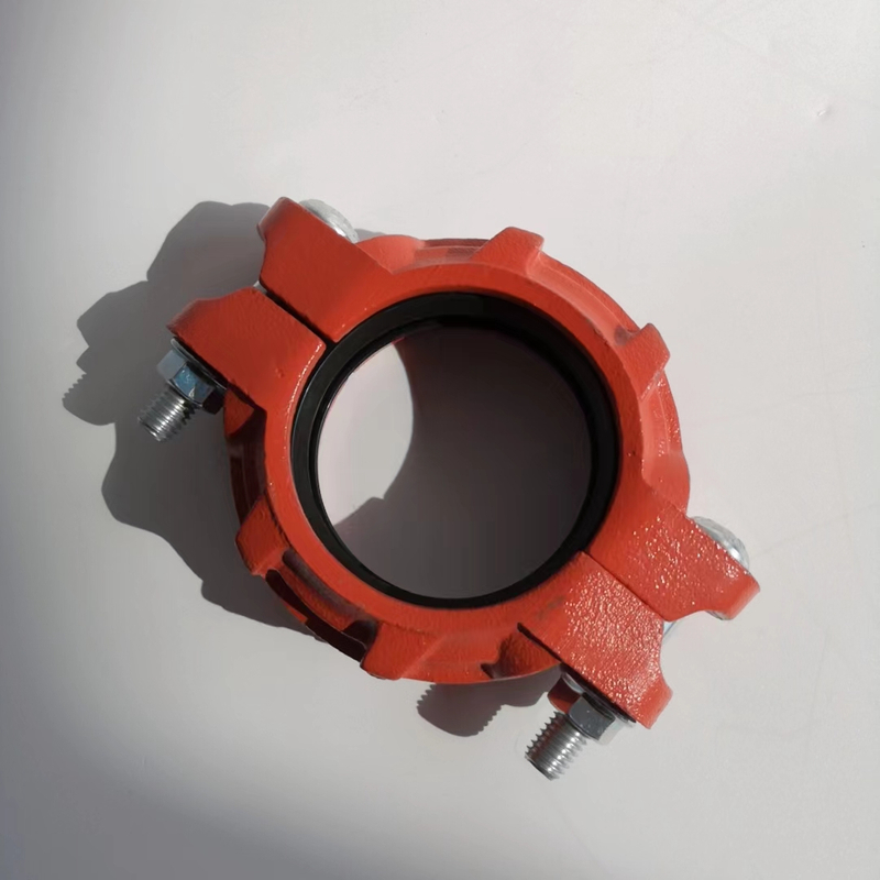 Wholesale Steel Grooved Fittings Pipe Coupling for Fire Fighting 