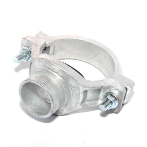 TONTR Fire Suppression Equipment Galvanized Mechanical Tee Grooved Outlet
