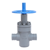 The High Pressure Trench Connects The Gate Valve Control Valve