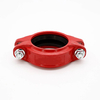 China wholesale groove ductile iron pipe fitting rigid coupling