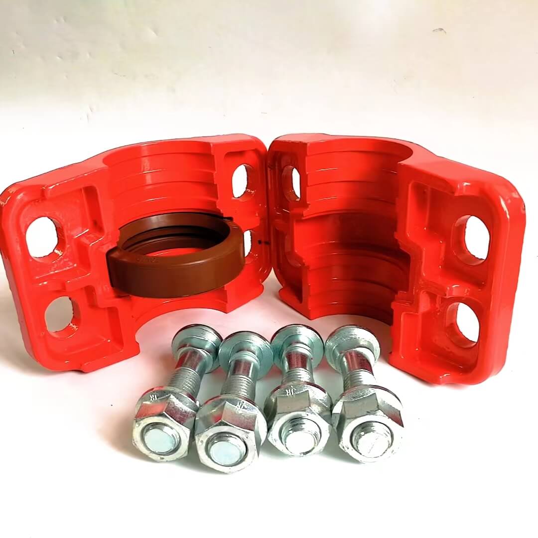 Multi-color High Pressure Cast Steel Pipe Coupling