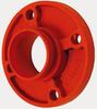 Ductile Iron Grooved Adapter Flanges Class 150 FM, UL, CE Epoxy Red