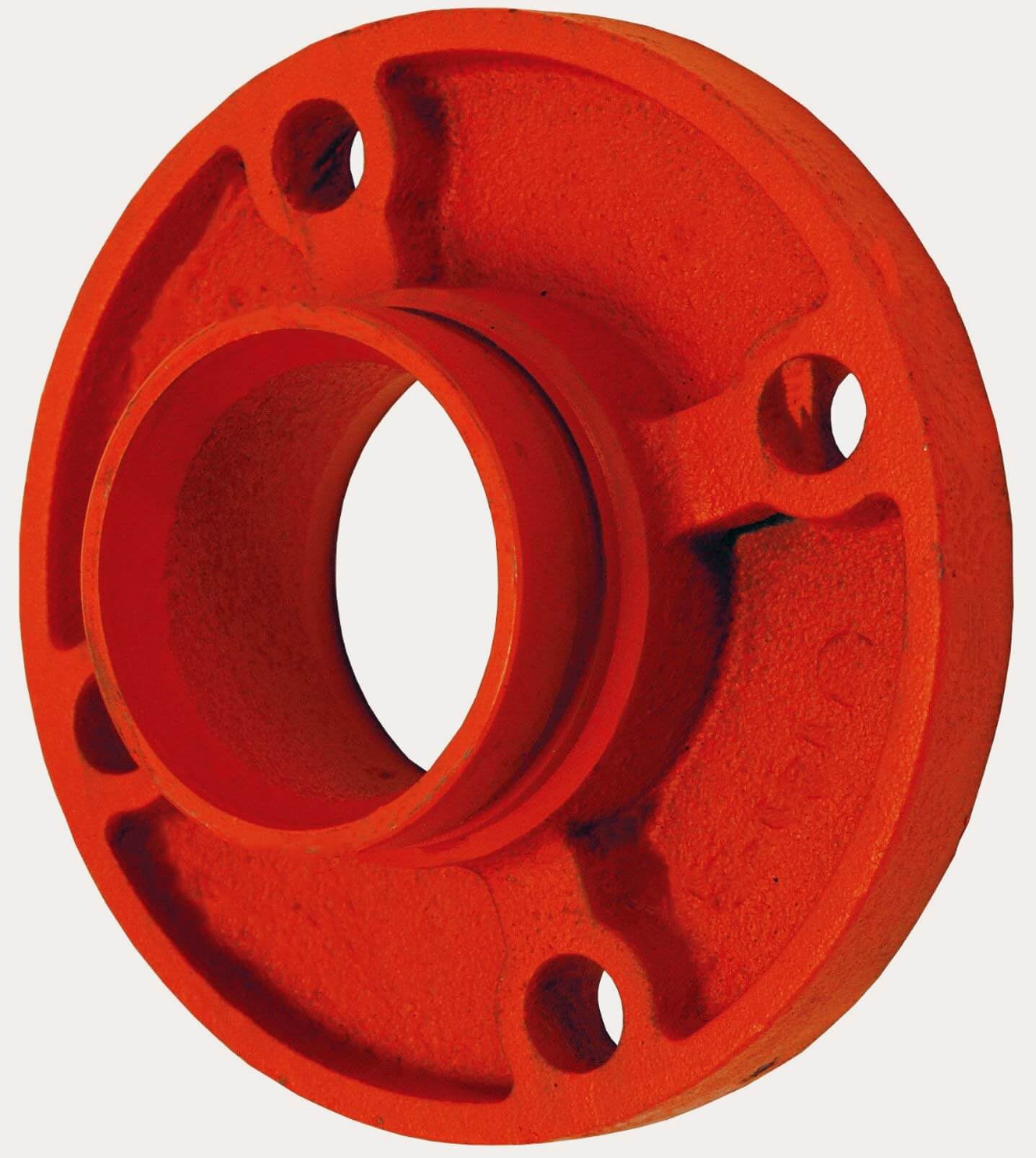 Cast Iron grooved Pipe Fitting Painted/Epoxy/Galvanized Grooved Adapter Flange