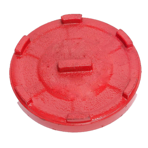 Tontr Grooved Blanks End Caps Ductile Iron Red Or Galvanized Finish