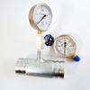 Pipe Fitting Alloy Steel Tee Pressure Gauge Assembly for Mining Equipment