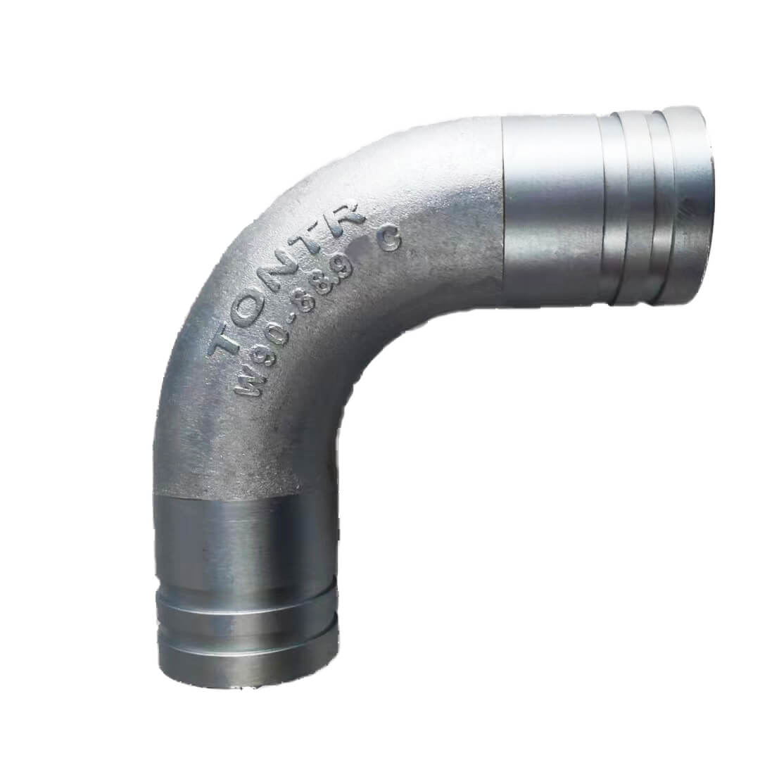 High Pressure Galvanized Simmered Bending Groove Connection Elbow