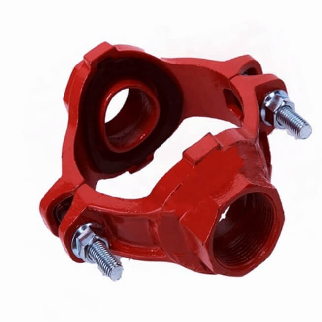 Tontr Large caliber mechanical four way pipe fittings 