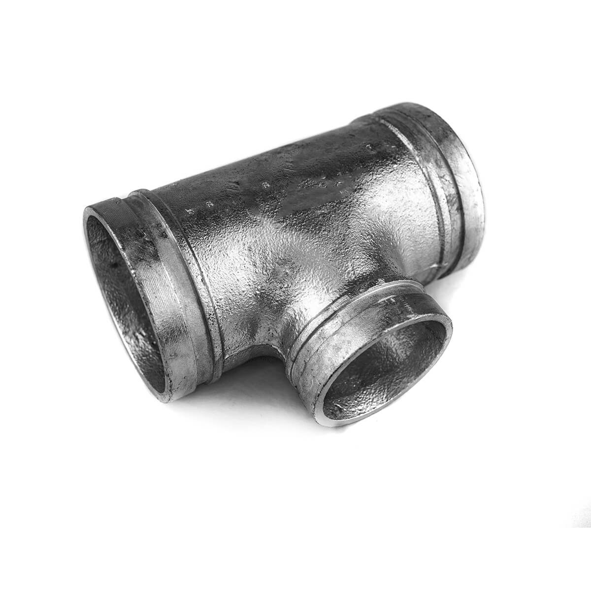 Grooved Link Metal Fittings Connect Tee