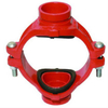 Tontr Large caliber mechanical four way pipe fittings 