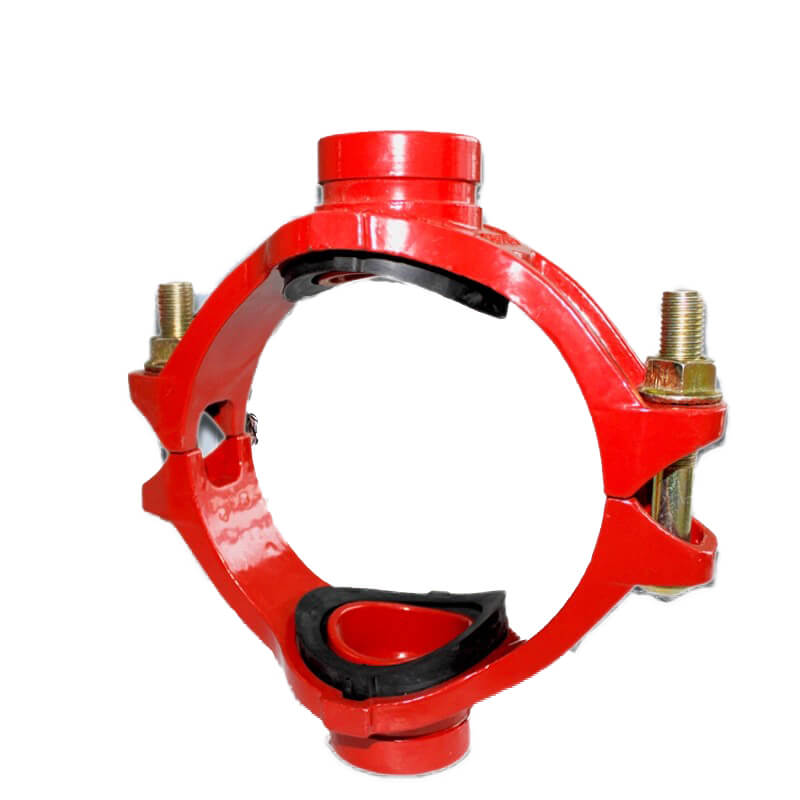 Tontr Ductile Iron Threaded pipe Fittings Mechanical Cross 