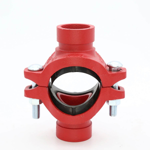 Ductile Iron Red Color Mechanical Cross Threaded Buy Online.
