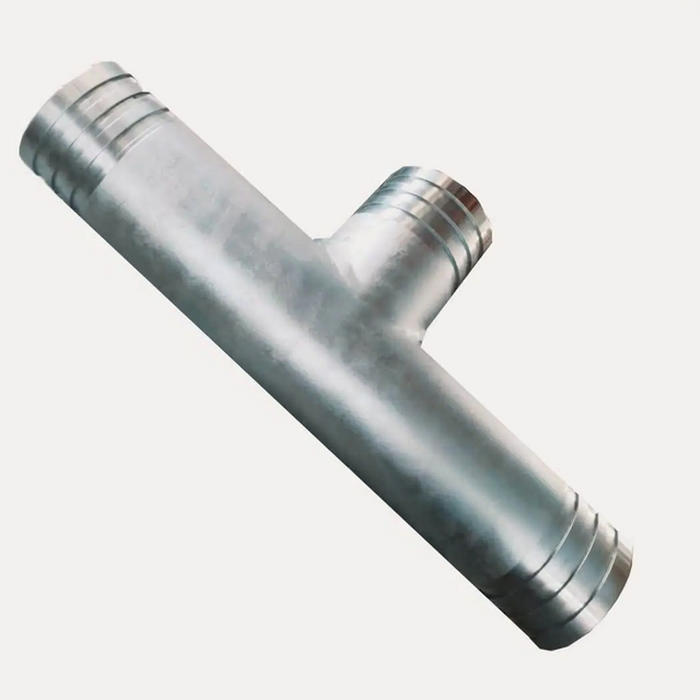 Galvanized Positive Tee Pipe Fittings with Grooves