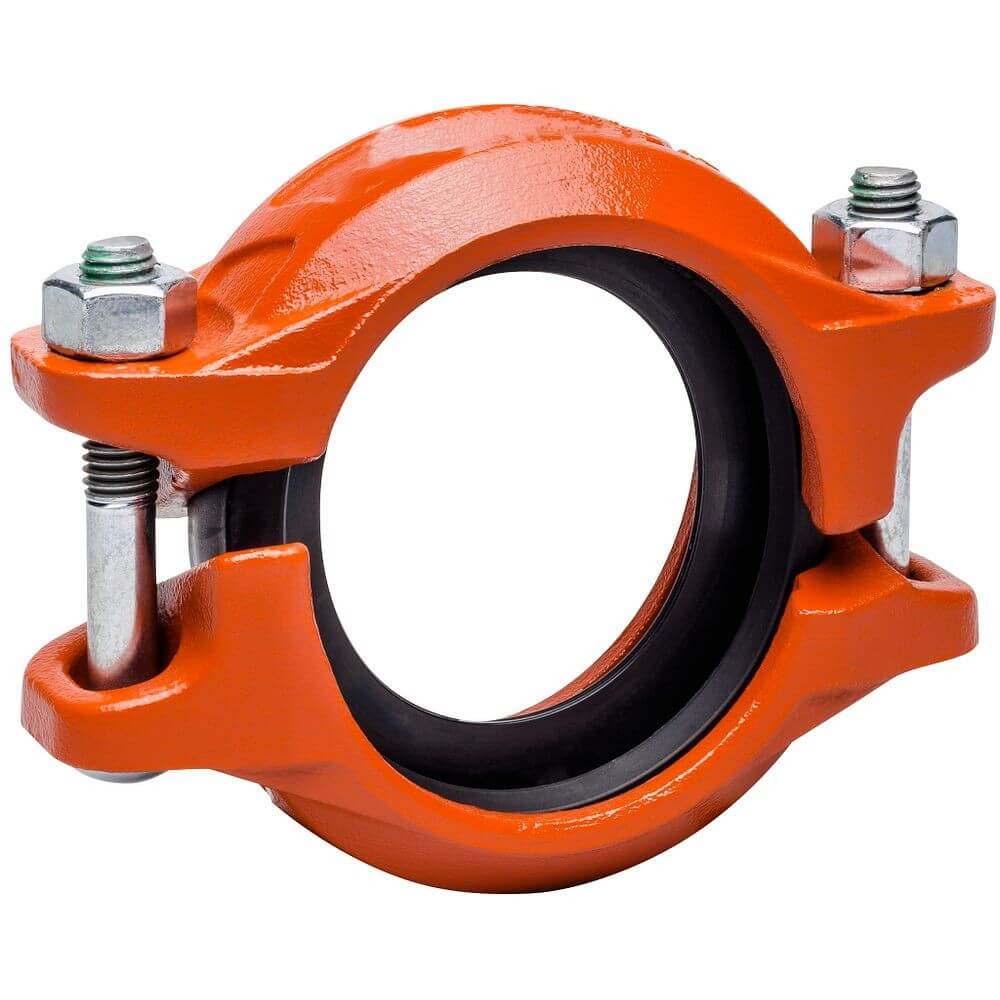 China Wholesale Ductile Iron Grooved Pipe Fitting Rigid/Flexible Couplings