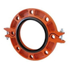 Ductile Iron Grooved Pipe Fitting Connector Split Flange for Fire Fighting