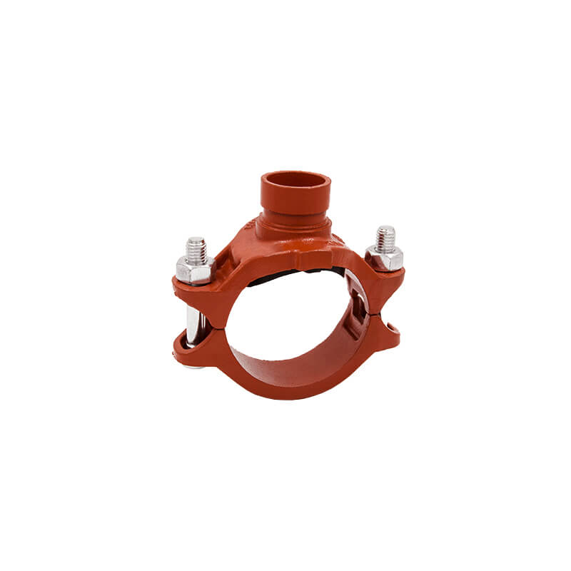 China Wholesale Ductile Iron Grooved Pipe Fitting Mechanical Tee 