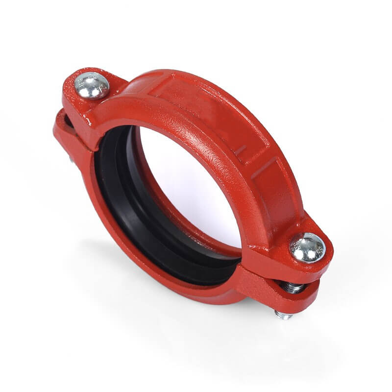 China Wholesale Ductile Iron Grooved Pipe Fitting Rigid/Flexible Couplings